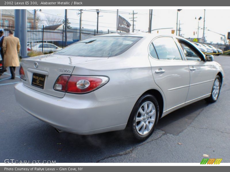 Alabaster Metallic / Black 2002 Lexus ES 300