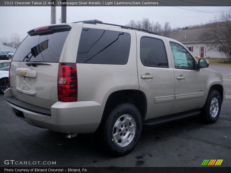 Champagne Silver Metallic / Light Cashmere/Dark Cashmere 2013 Chevrolet Tahoe LS 4x4