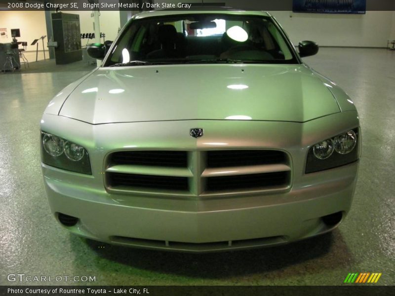 Bright Silver Metallic / Dark Slate Gray 2008 Dodge Charger SE