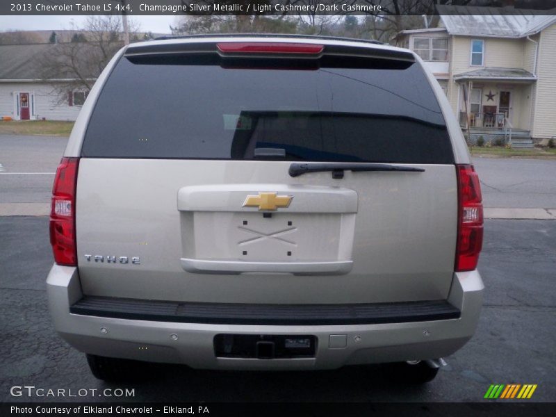Champagne Silver Metallic / Light Cashmere/Dark Cashmere 2013 Chevrolet Tahoe LS 4x4