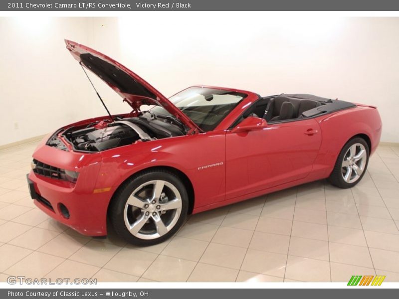Victory Red / Black 2011 Chevrolet Camaro LT/RS Convertible