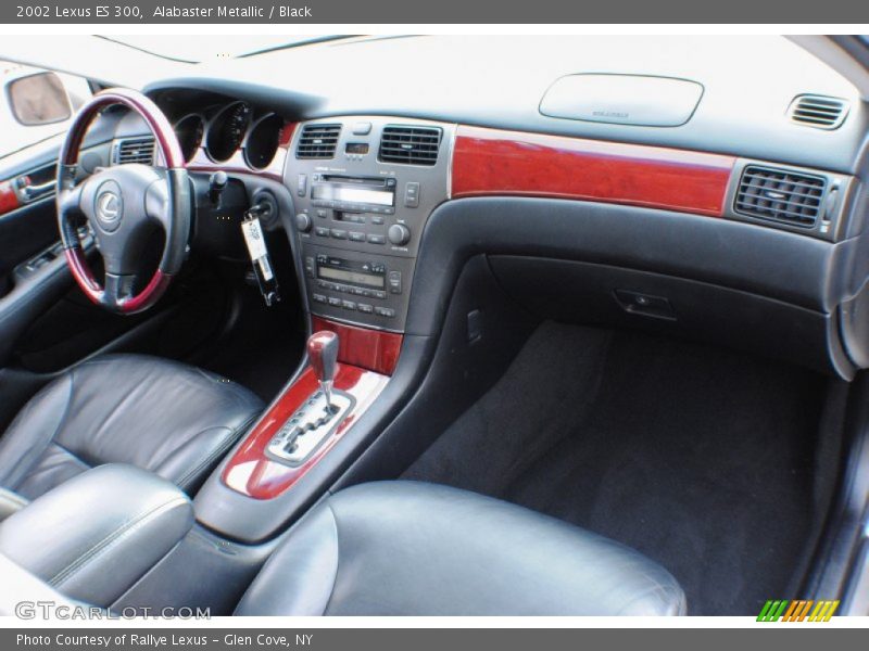 Alabaster Metallic / Black 2002 Lexus ES 300