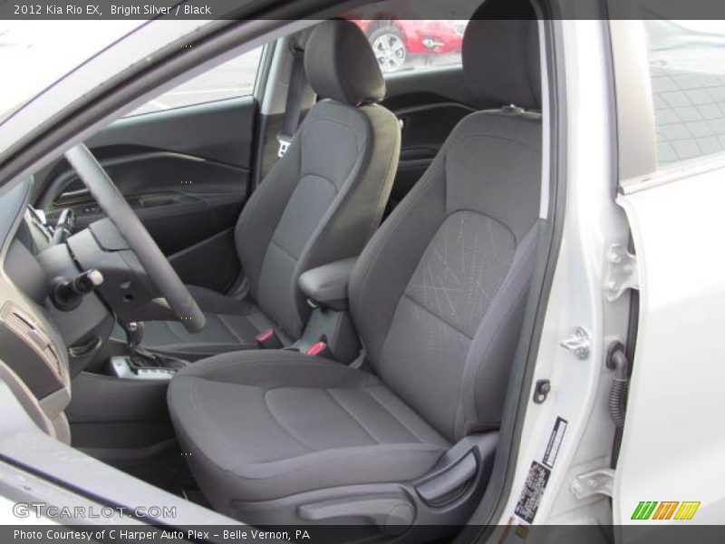 Front Seat of 2012 Rio EX