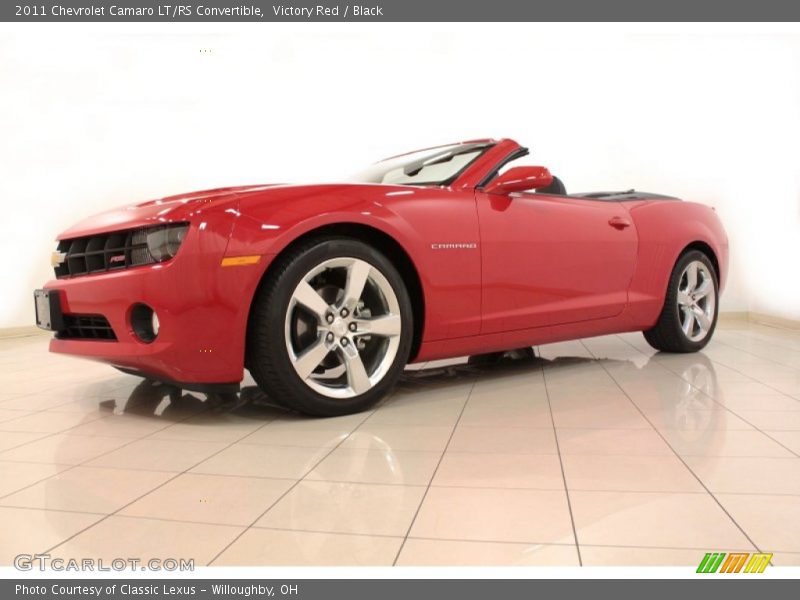 Victory Red / Black 2011 Chevrolet Camaro LT/RS Convertible