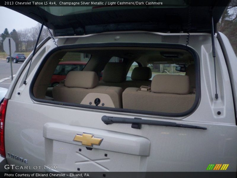Champagne Silver Metallic / Light Cashmere/Dark Cashmere 2013 Chevrolet Tahoe LS 4x4