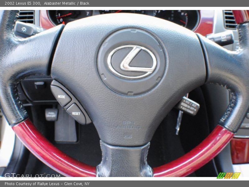 Alabaster Metallic / Black 2002 Lexus ES 300