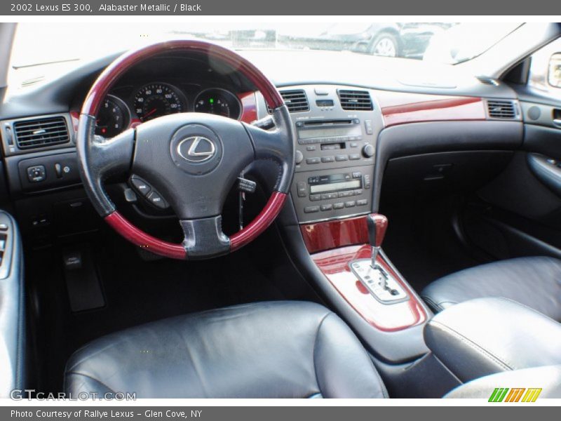 Alabaster Metallic / Black 2002 Lexus ES 300