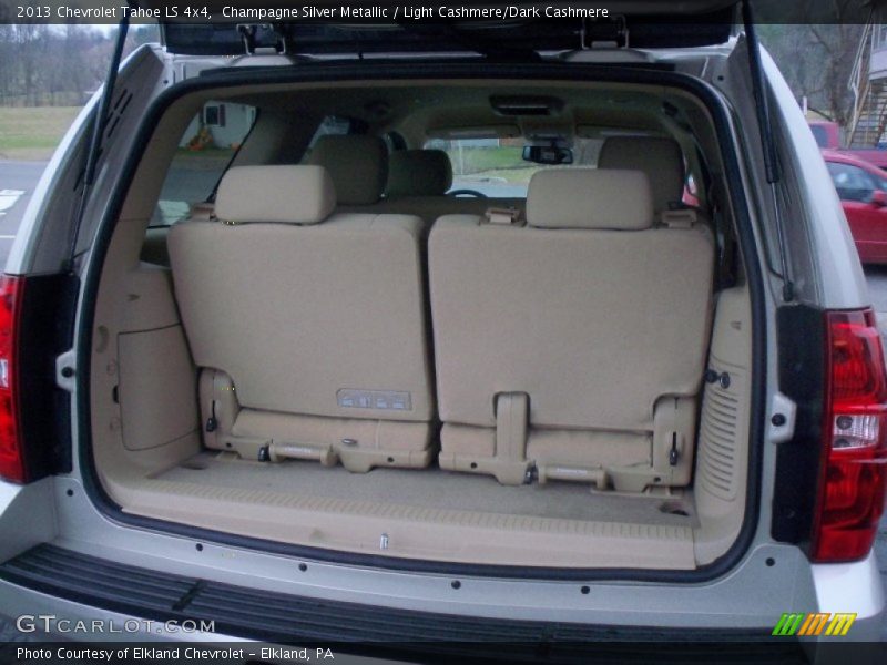 Champagne Silver Metallic / Light Cashmere/Dark Cashmere 2013 Chevrolet Tahoe LS 4x4