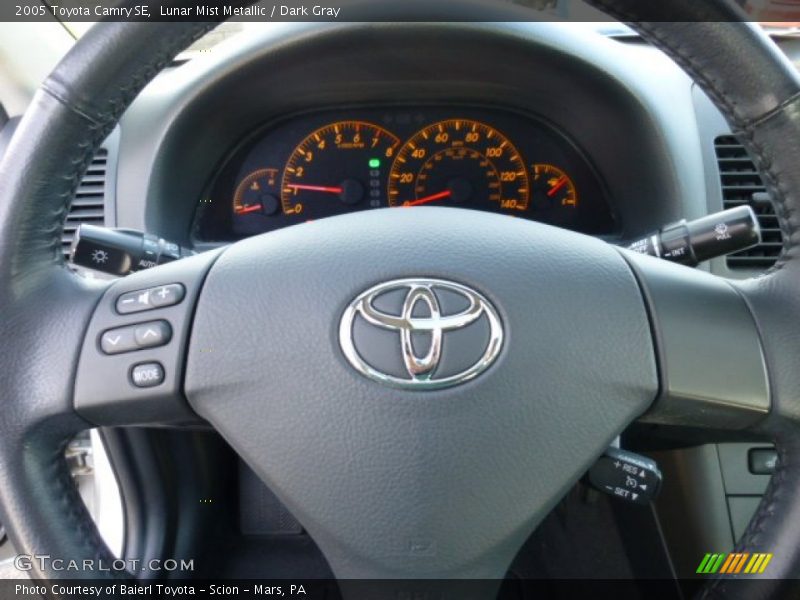 Lunar Mist Metallic / Dark Gray 2005 Toyota Camry SE