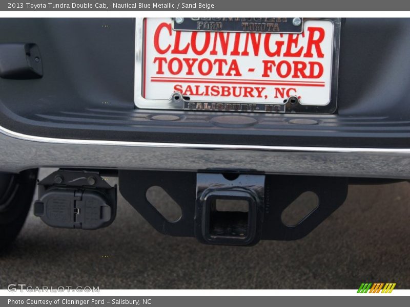 Nautical Blue Metallic / Sand Beige 2013 Toyota Tundra Double Cab