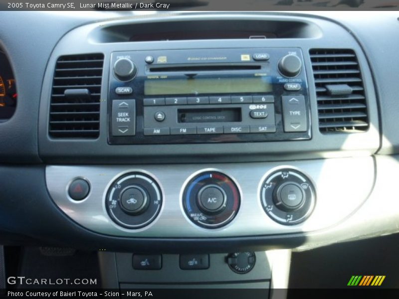 Lunar Mist Metallic / Dark Gray 2005 Toyota Camry SE