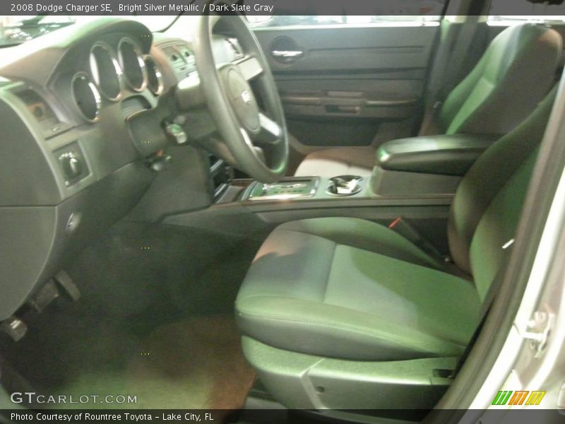 Bright Silver Metallic / Dark Slate Gray 2008 Dodge Charger SE