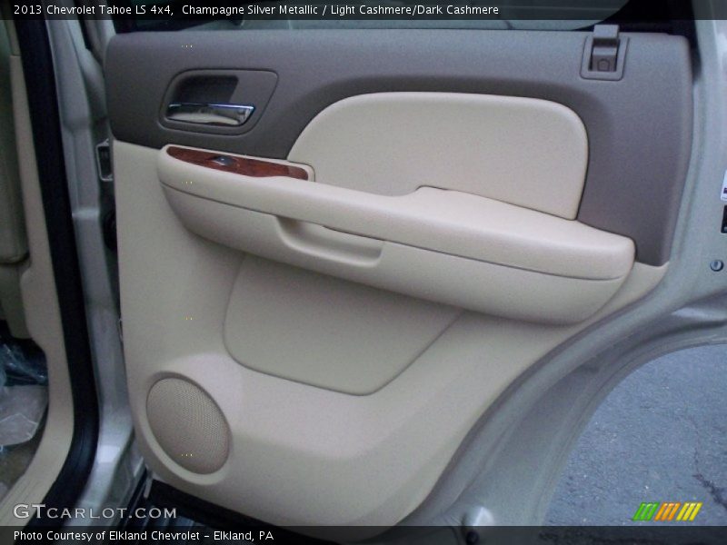 Champagne Silver Metallic / Light Cashmere/Dark Cashmere 2013 Chevrolet Tahoe LS 4x4
