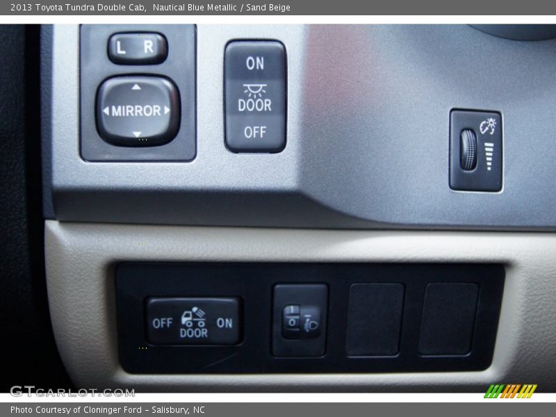 Nautical Blue Metallic / Sand Beige 2013 Toyota Tundra Double Cab