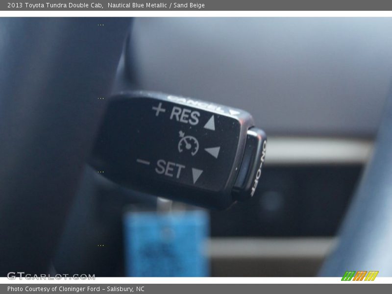 Nautical Blue Metallic / Sand Beige 2013 Toyota Tundra Double Cab