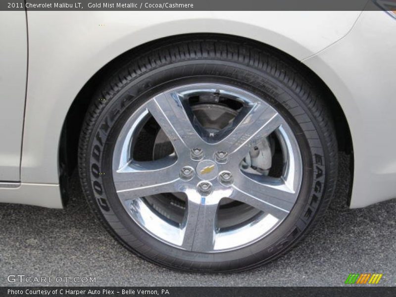 Gold Mist Metallic / Cocoa/Cashmere 2011 Chevrolet Malibu LT