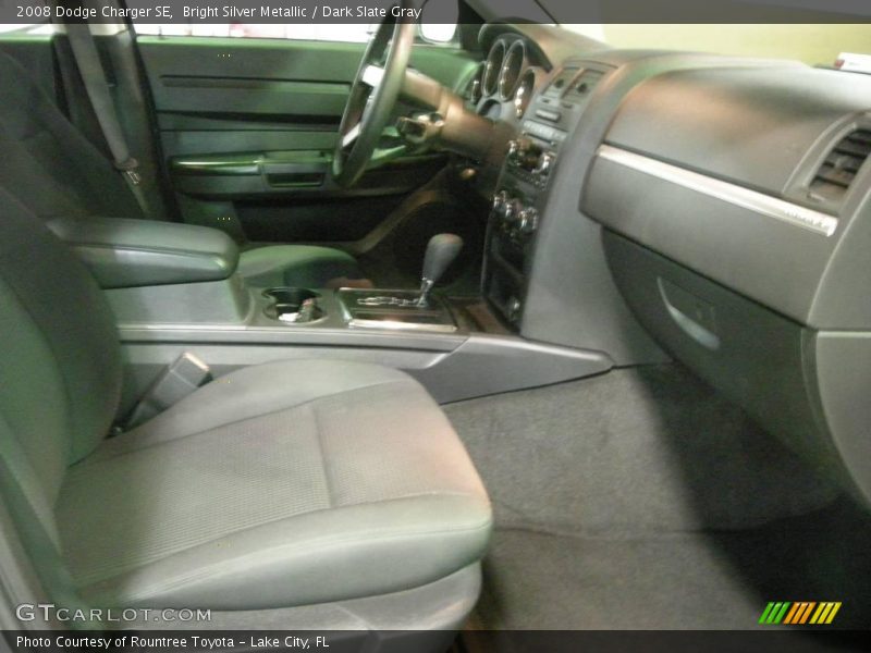 Bright Silver Metallic / Dark Slate Gray 2008 Dodge Charger SE