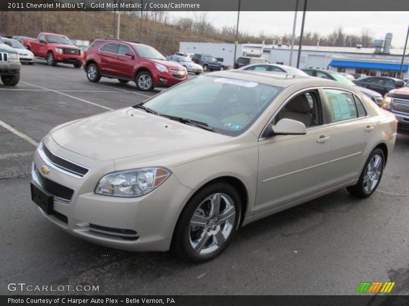 Gold Mist Metallic / Cocoa/Cashmere 2011 Chevrolet Malibu LT