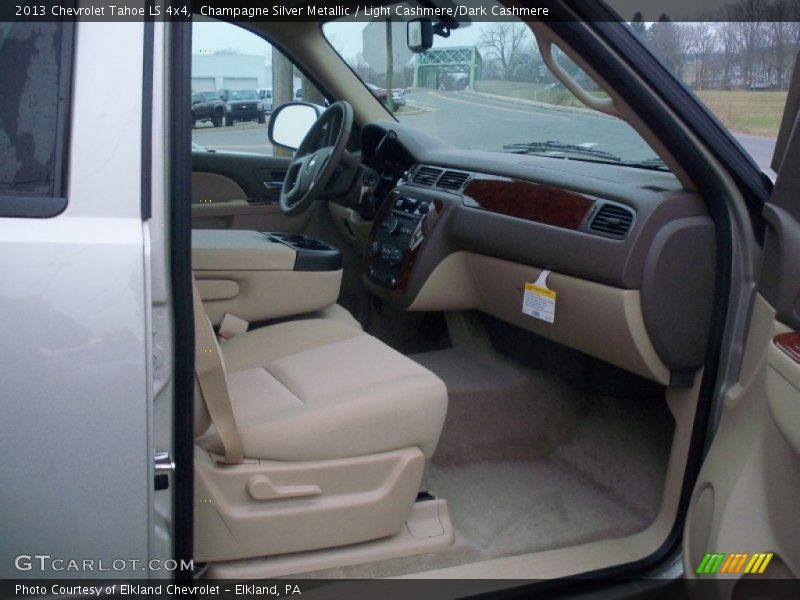 Champagne Silver Metallic / Light Cashmere/Dark Cashmere 2013 Chevrolet Tahoe LS 4x4