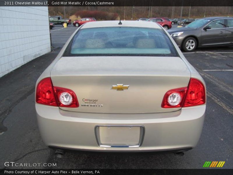 Gold Mist Metallic / Cocoa/Cashmere 2011 Chevrolet Malibu LT