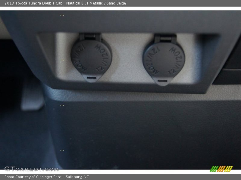Nautical Blue Metallic / Sand Beige 2013 Toyota Tundra Double Cab