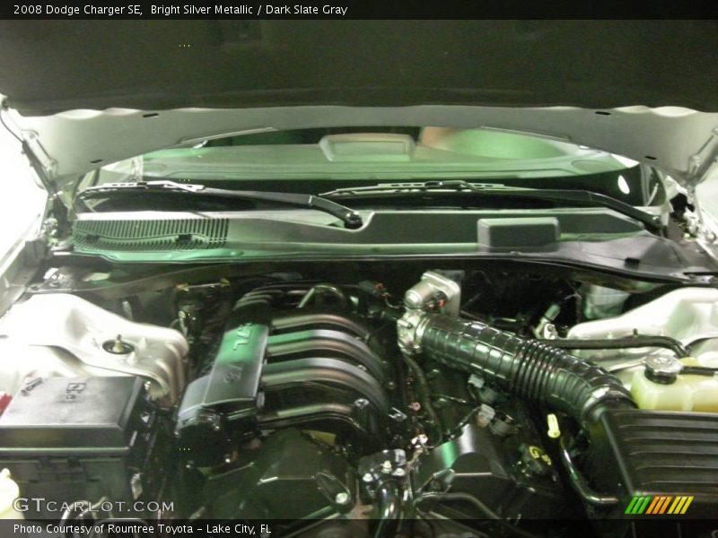 Bright Silver Metallic / Dark Slate Gray 2008 Dodge Charger SE