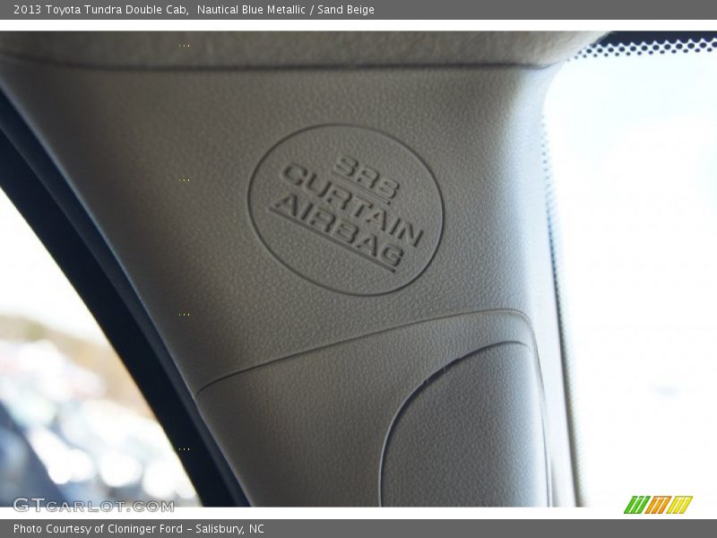 Nautical Blue Metallic / Sand Beige 2013 Toyota Tundra Double Cab