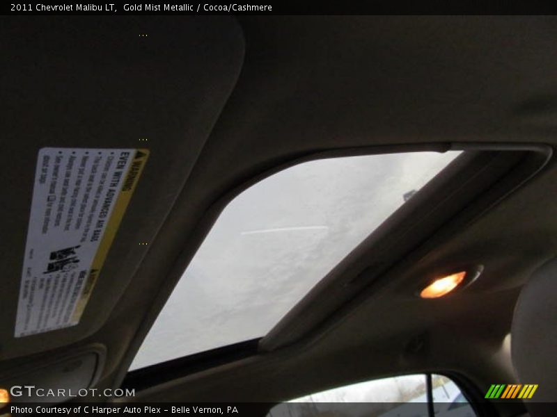 Gold Mist Metallic / Cocoa/Cashmere 2011 Chevrolet Malibu LT