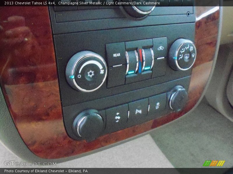 Champagne Silver Metallic / Light Cashmere/Dark Cashmere 2013 Chevrolet Tahoe LS 4x4