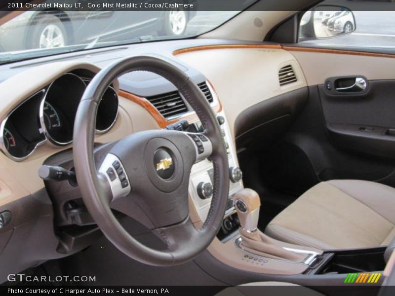 Gold Mist Metallic / Cocoa/Cashmere 2011 Chevrolet Malibu LT
