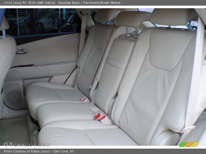 Obsidian Black / Parchment/Brown Walnut 2010 Lexus RX 450h AWD Hybrid