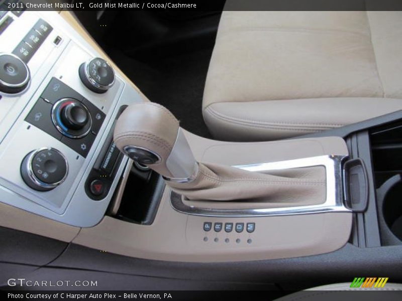 Gold Mist Metallic / Cocoa/Cashmere 2011 Chevrolet Malibu LT