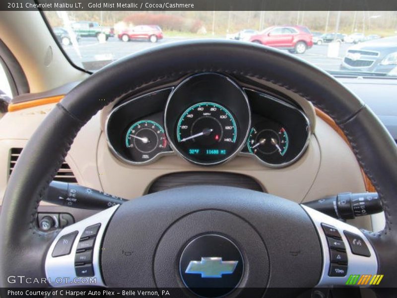 Gold Mist Metallic / Cocoa/Cashmere 2011 Chevrolet Malibu LT