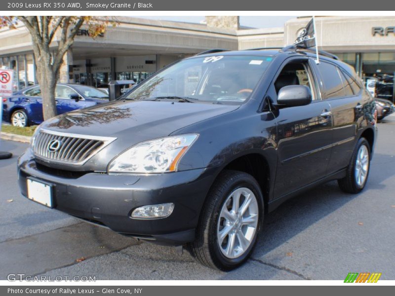 Smokey Granite / Black 2009 Lexus RX 350 AWD