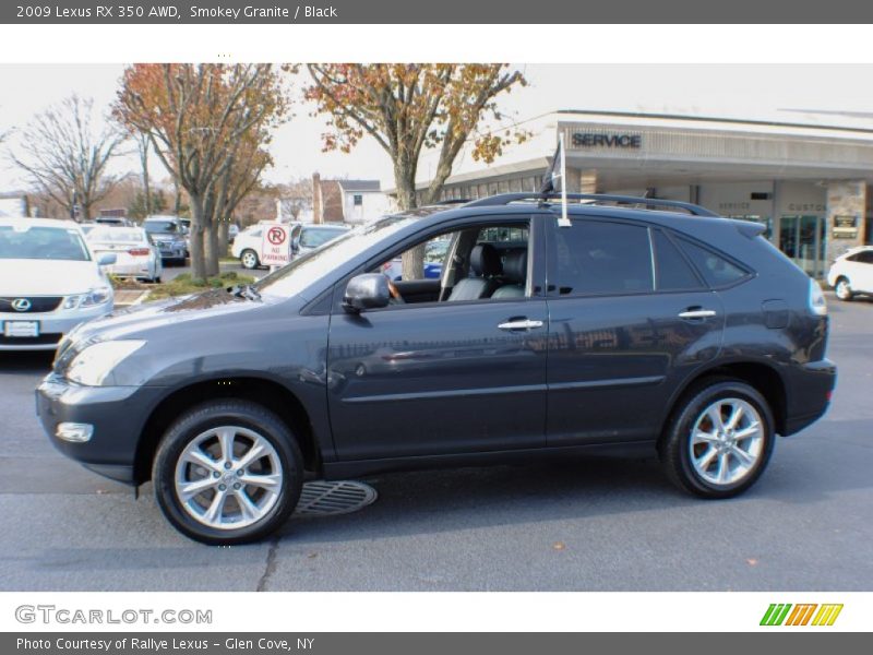 Smokey Granite / Black 2009 Lexus RX 350 AWD