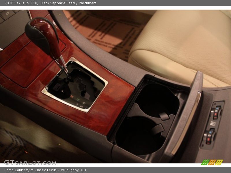 Black Sapphire Pearl / Parchment 2010 Lexus ES 350
