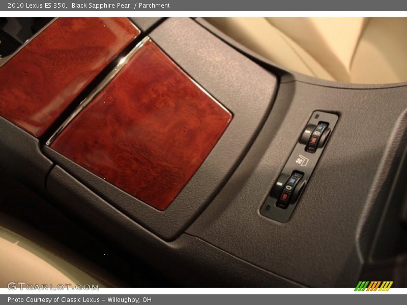 Black Sapphire Pearl / Parchment 2010 Lexus ES 350
