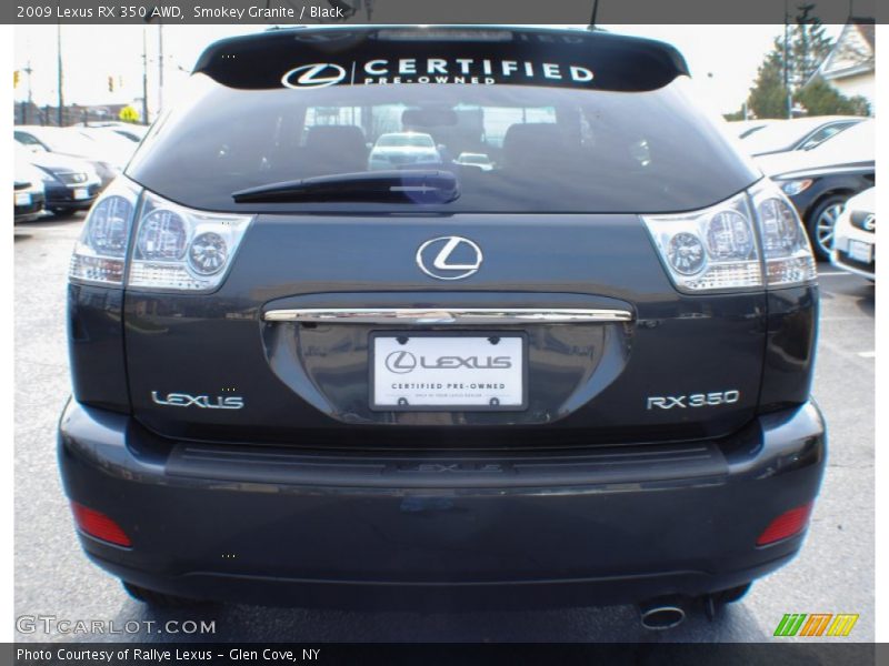 Smokey Granite / Black 2009 Lexus RX 350 AWD