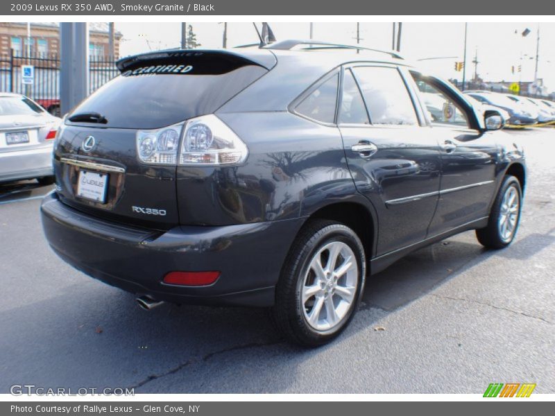 Smokey Granite / Black 2009 Lexus RX 350 AWD