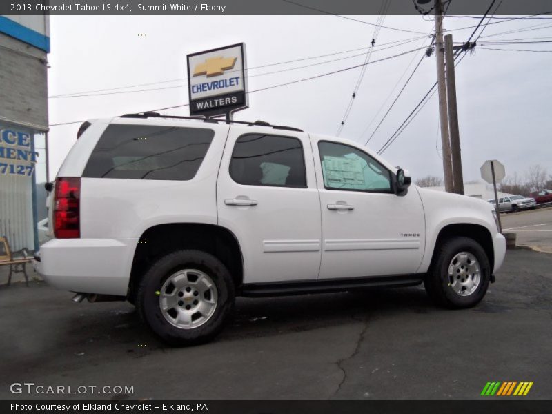 Summit White / Ebony 2013 Chevrolet Tahoe LS 4x4