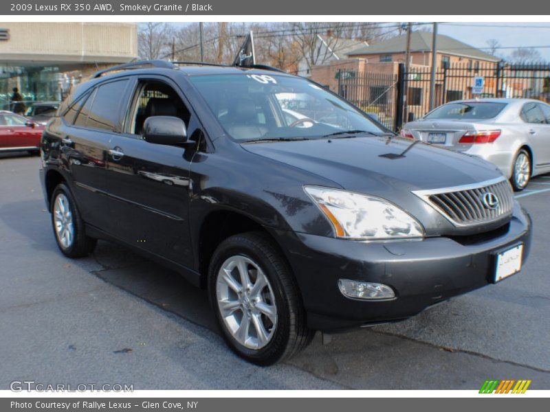 Smokey Granite / Black 2009 Lexus RX 350 AWD