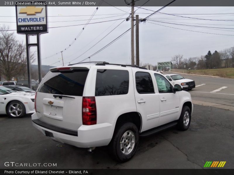 Summit White / Ebony 2013 Chevrolet Tahoe LS 4x4