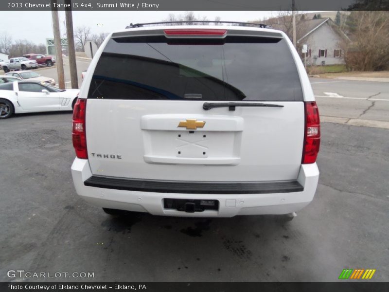 Summit White / Ebony 2013 Chevrolet Tahoe LS 4x4