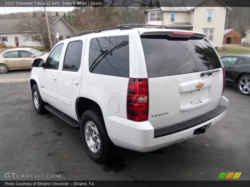 Summit White / Ebony 2013 Chevrolet Tahoe LS 4x4