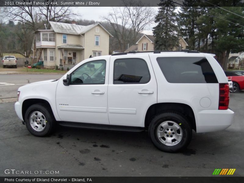 Summit White / Ebony 2013 Chevrolet Tahoe LS 4x4