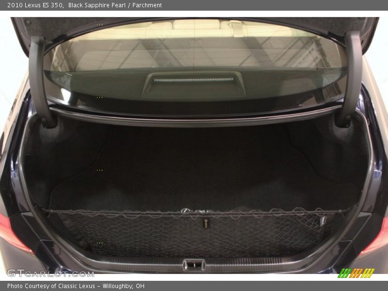 Black Sapphire Pearl / Parchment 2010 Lexus ES 350