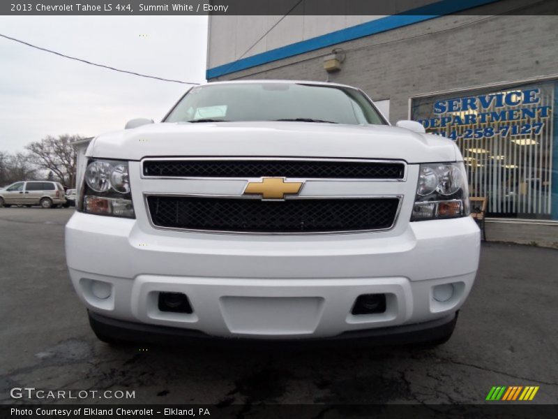 Summit White / Ebony 2013 Chevrolet Tahoe LS 4x4