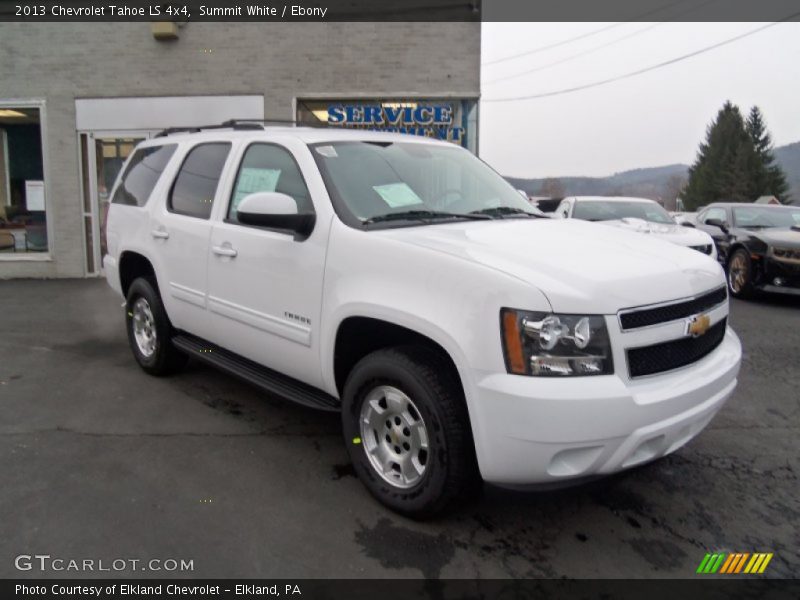 Summit White / Ebony 2013 Chevrolet Tahoe LS 4x4