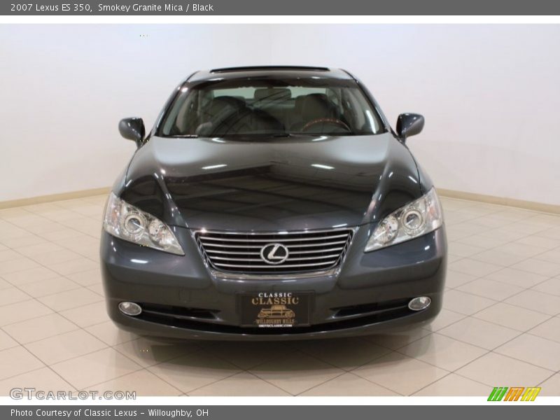Smokey Granite Mica / Black 2007 Lexus ES 350