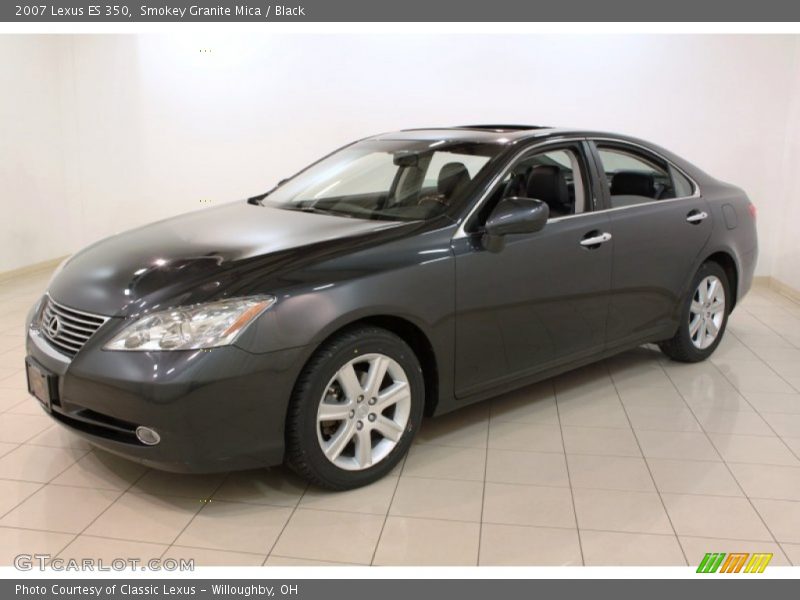 Smokey Granite Mica / Black 2007 Lexus ES 350